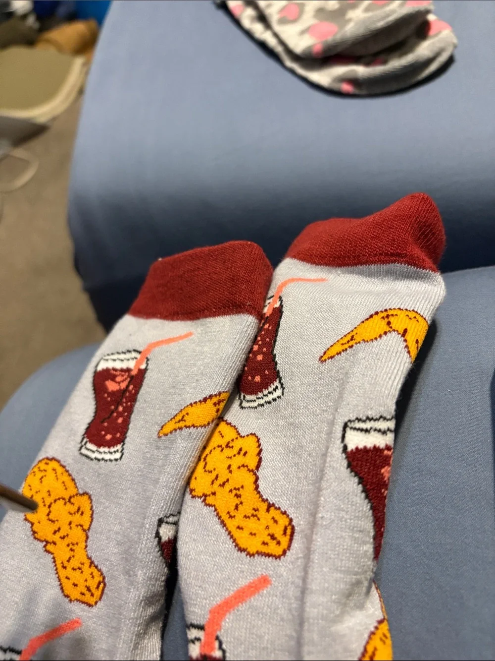 men’s socks Liquid Death and If you can read this bring some drinks for me socks